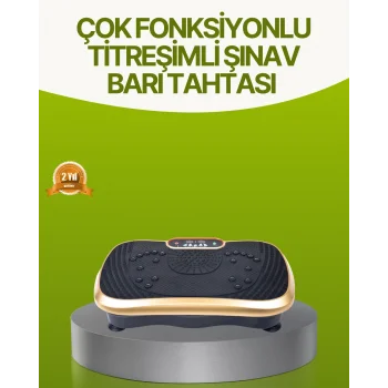 Titreşimli Egzersiz Platformu Evde Fitness ve Kas Güçlendirme