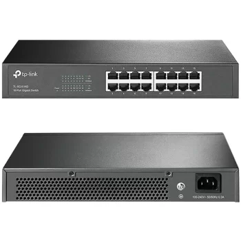 TP-LINK TL-SG1016D 16 PORT 10/100/1000 MBPS GIGABIT SWITCH (5047)