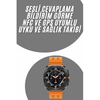 Tüm Telefonlara Uyumlu Akıllı Saat Uyku ve Sağlık Takibi Nabız Ölçer Adım sayar