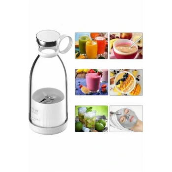 u Geçirmez Kablosuz Şarjlı Dayanıklı Taşınabilir Mini Blender