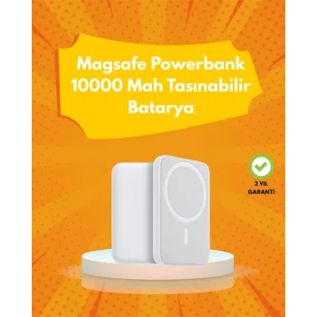 Ultra Kompakt ve Güçlü – MagSafe Powerbank 10000 mAh ile Kablosuz Şarj Deneyimi