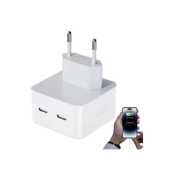 Usb Portu Hızlı Şarj Aleti Taşınabilir Pd 3.0 35w Cep Telefonu Şarj Adaptörü Usb-c Port