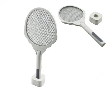 USB TO TYPE-C ŞARJLI  SİNEK ÖLDÜRÜCÜ CIZ  RAKET   AYAK APARATLI - ÇANTALI   8PCS UV LEDLİ (5047)