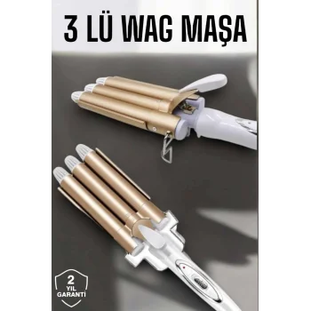 Wag Maşa Yüksek Isı Ayarlı Su Dalga Maşası