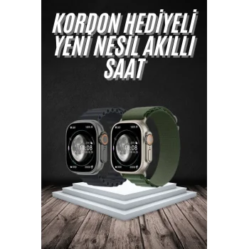 Yeni Nesil Akıllı Kol Saati Nabız Ölçer GPS Uyumlu 49 MM Kasa