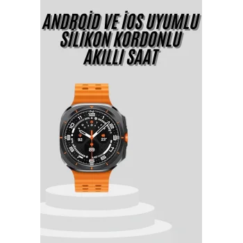 Yeni Nesil Çağrı Cevaplayabilen 47 MM Titreşimli Çok Fonksiyonlu Akıllı Saat