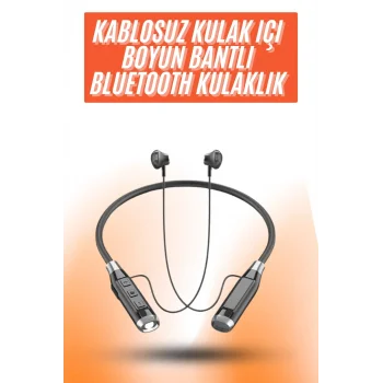 Yeni Nesil Silikonlu Kulak İçi Kablosuz Kesintisiz Bluetooth Kulaklık Kablolu