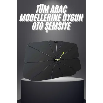 Yeni Nesil Tüm Araç Modellerine Uygun Oto Şemsiye Katlanabilir UV Işınlarına Karşı
