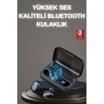 Yeni Nesil TWS Kablosuz Kulaklık Güçlü Batarya Yüksek Kalite Bluetooth 5.0 ANC Özelliği