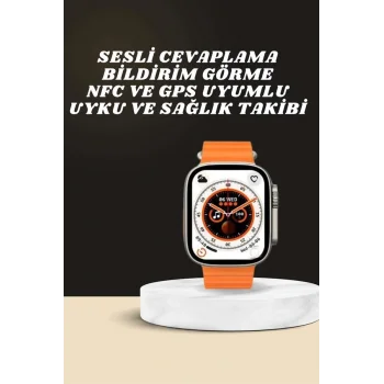 Yeni Nesil Ultra Akıllı Saat Adımsayar Uyku Takibi Nabız Sensörü