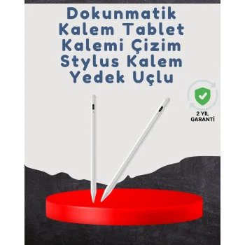 Yüksek Hassasiyetli Eğim Sensörlü Dijital Kalem – USB-C Hızlı Şarjlı