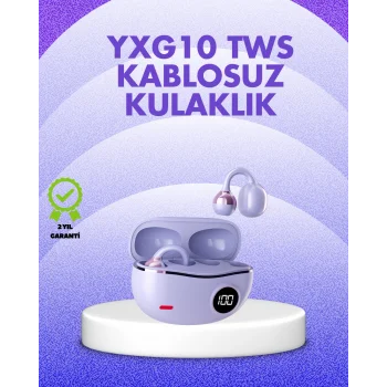 YXG10 Kablosuz Kulaklık – Bluetooth 5.4, Dokunmatik, LED Ekranlı Şarj Kutusu
