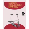 120 Saat Pil Ömrüyle Boyun Askılı Bluetooth Kulaklık – Spor ve Günlük Kullanım İçin