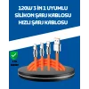 120W Şarj Destekli 3’ü 1 Arada Çoklu Şarj Kablosu – 1.2 Metre