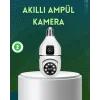 360 Derece Panoramik WiFi Kamera – Full HD Ev Güvenlik Sistemi