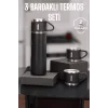 500 ml Kapasiteli Taşınabilir Basınçlı Termos Seti Günlük Kullanım için İdeal