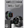 Akıllı Saat Bluetooth Bağlantılı Amoled Ekran Uyku ve Sağlık Takibi