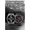 Akıllı Saat Dokunmatik Ekran Sesli Görüşme ve Bildirim Görme Sağlık Takibi