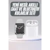 Akıllı Saat Kulaklık Hediyeli Uyku ve Sağlık Takibi Yapabilen Uzun Ömürlü