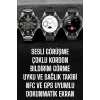 Akıllı Saat Titreşimli Pusula Nabız ve Tansiyon Ölçer NFC Uyumlu