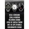 Akıllı Saat Titreşimli Pusula Nabız ve Tansiyon Ölçer NFC Uyumlu