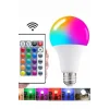 Ayarlanabilir Parlaklık RGB Led Ampul Beyaz Lamba Ve Renkli Ampul