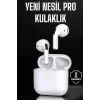 Beyaz Yeni Nesil Pro Bluetooth Kulaklık Yüksek Ses Kaliteli ANC Özelliği