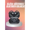 Bluetooth Kulaklık Küpeli Uzun Pil Ömrü Yüksek Ses Kaliteli Dijital Göstergeli