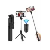 Cep Telefonu Tripod Standı Manyetik Selfie Sopa Bluetooth Uzaktan Kumandalı