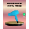 Çocuklara Uygun Saç Kurutma Makinesi – Güvenli, Yumuşak ve Nazik Kurutma Deneyimi