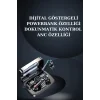 Dijital Göstergeli Powerbank Bluetooth Kulaklık ve Yeni Nesil Amoled Ekran Akıllı Saat