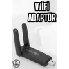 Dual Band Wifi Alıcı Adaptör USB 3.0 Destekli