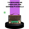 Güneş Enerjili Taşınabilir Radyo ve Bluetooth Hoparlör Çok Fonksiyonlu