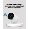 HDMI USB Bağlantılı 4K Destekli Taşınabilir Projeksiyon Cihazı