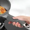 Isıya Dayanıklı Silikon Kauçuk Tencere,Kapı Tutma Kılıfı Kendinden Küçülen,Her Sapa Uyumlu Tava Kulp Yalıtımı 12-15 cm (5047)