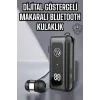 Kablolu Makaralı Bluetooth Kulaklık Uzun Pil Ömrü Dijital Göstergeli