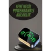 Kablosuz Bluetooth Kulaklık Çift Telefon Destekli Powerbankli Dijital Göstergeli