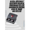 Kablosuz Bluetooth Kulaklık Powerbank Özellikli Göstergeli Hd Mikrofon