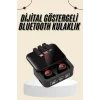 Kablosuz Şarj Göstergeli Powerbank Özellikli Bluetooth Kulaklık Çağrı Cevaplayabilen
