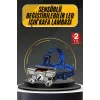 Kafa Lambası 800 Lümen 4 Mod Yüksek Işık Flaşörlü Şarjlı Led Lamba