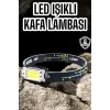 Kamp Feneri Balıkçı Feneri Başlıklı Suya Dayanıklı Kafa Lambası