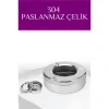 Inox Çelik Küllük – 13cm x 4 cm | Modern, Hijyenik ve Dayanıklı Tasarım