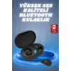 Kulaklık Dijital Göstergeli Bluetooth Bağlantılı Kablosuz Kulak İçi Mikrofonlu Dokunmatik Kontrol