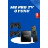 M8 PRO MINI 4 8 10 K HD HDR Android Tv 5G Retro 10000 Oyunlu