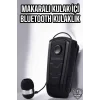 Makaralı Bluetooth Kulaklık Çağrı Cevaplama Kablolu Uzun Pil Ömrü