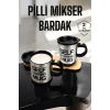 Mikser Kupa Yazılı Mug Bardak Karıştırma Özelliği