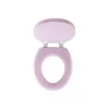 PEMBE YUMUŞAK KLOZET KAPAK BÜYÜK PUF 42x41 cm (5047)