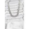 Pirinç Cuba Chain Gurmet Model Kolye
