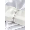 Pirinç Gümüş Renk Yıldız Model Kadın Bileklik
