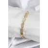 Pirinç VIP Seri Gold Renk Parçalı Model Kadın Bileklik